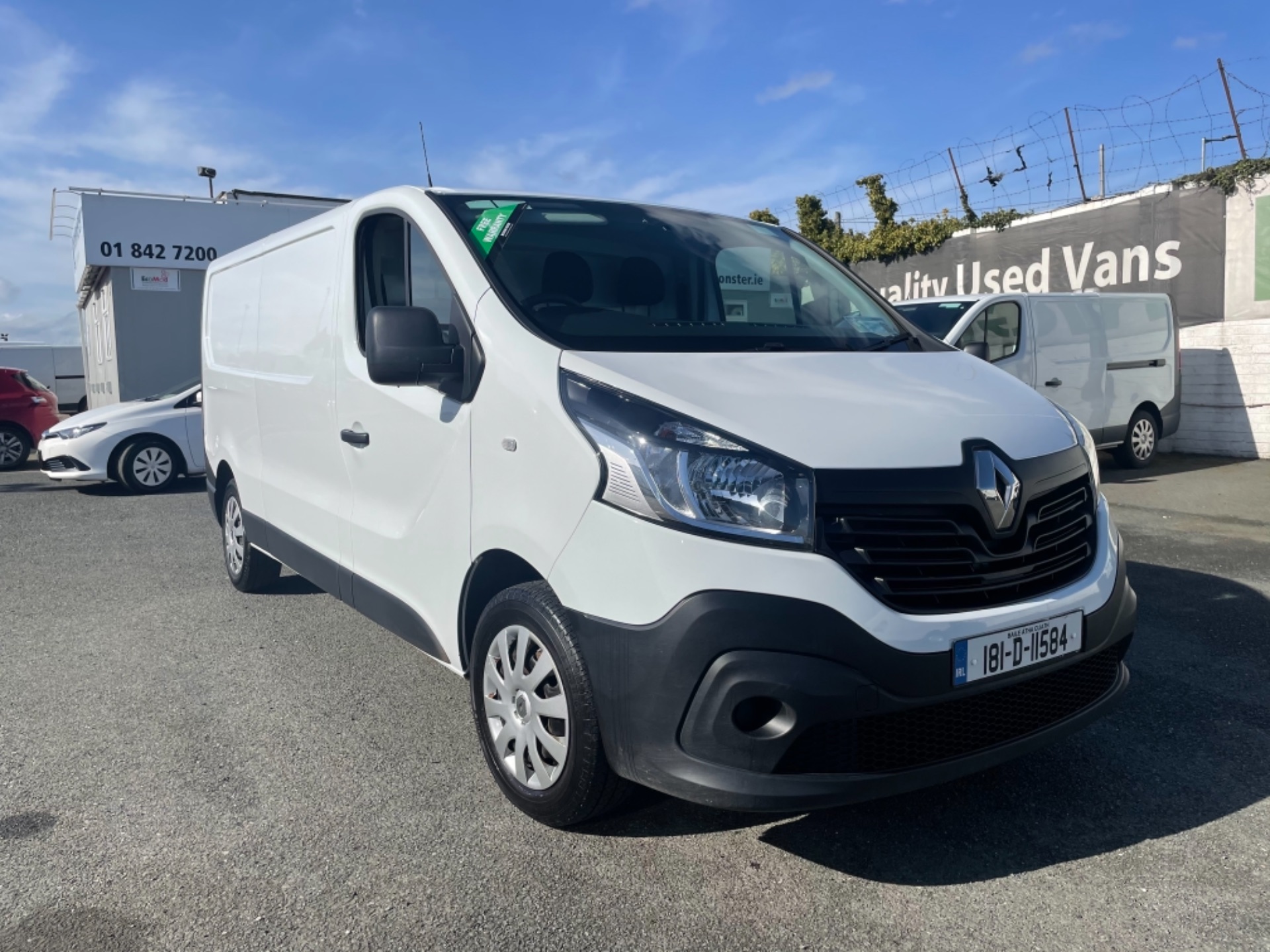 2018 Renault Trafic LL29 DCI 120 Business 3DR (181D11584) Thumbnail 1
