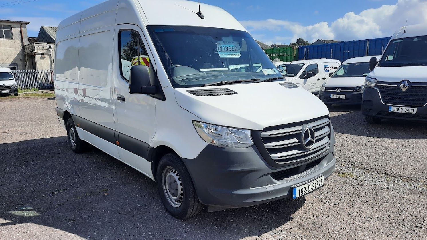 2019 Mercedes Benz Sprinter 314 36 EU6 6DR 192D21826 Van Monster