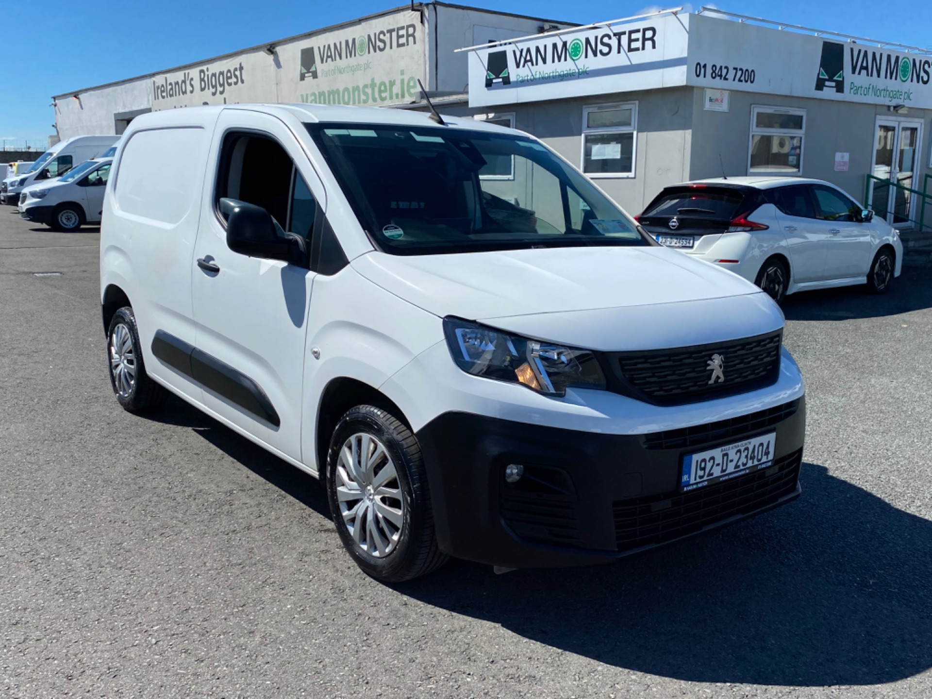 2019 Peugeot Partner Prof Plus 1.6hdi 100 1000KG 2D (192D23404)