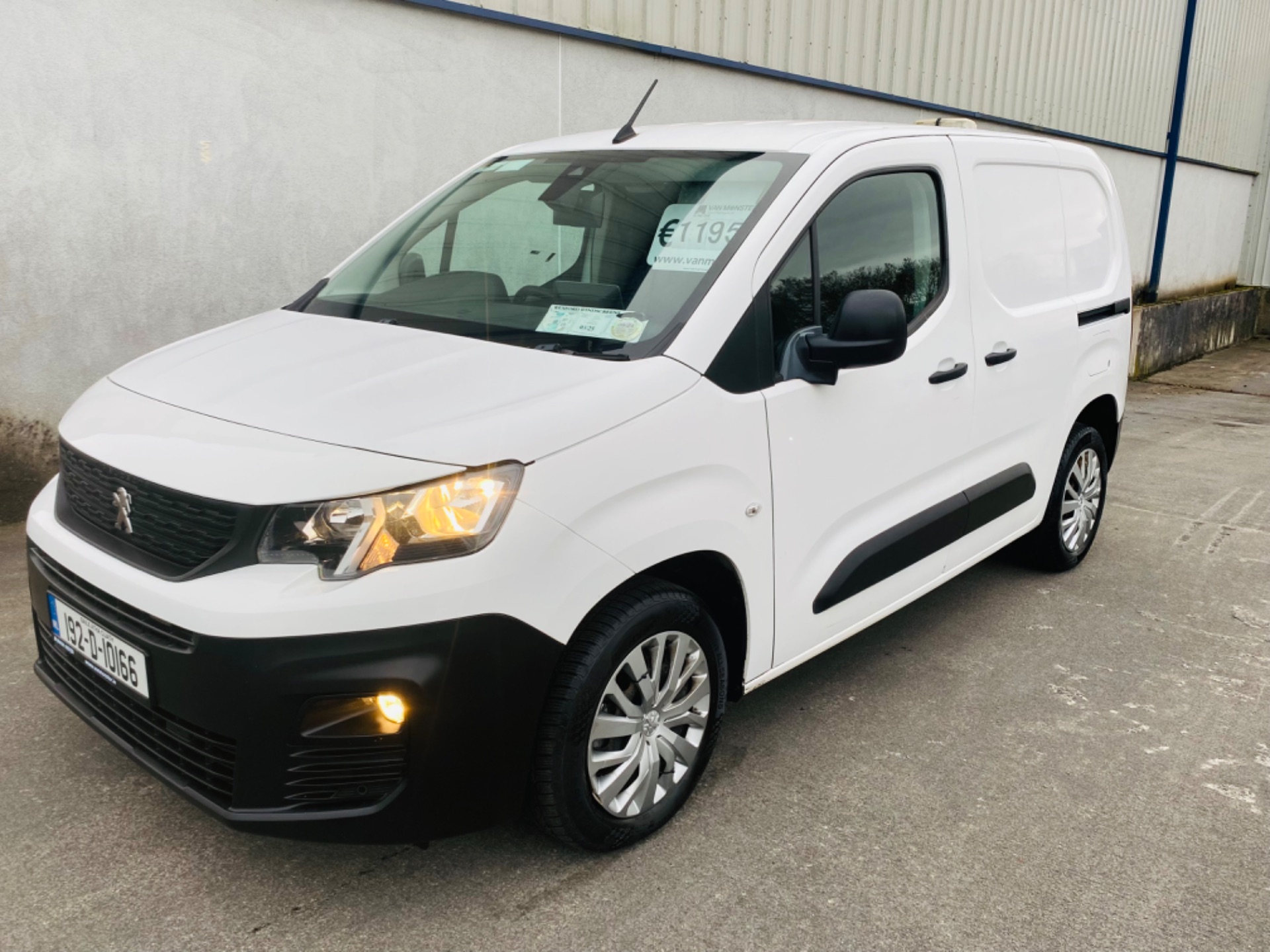 2019 Peugeot Partner Prof Plus 1.6hdi 100 1000KG 2D (192D10166)