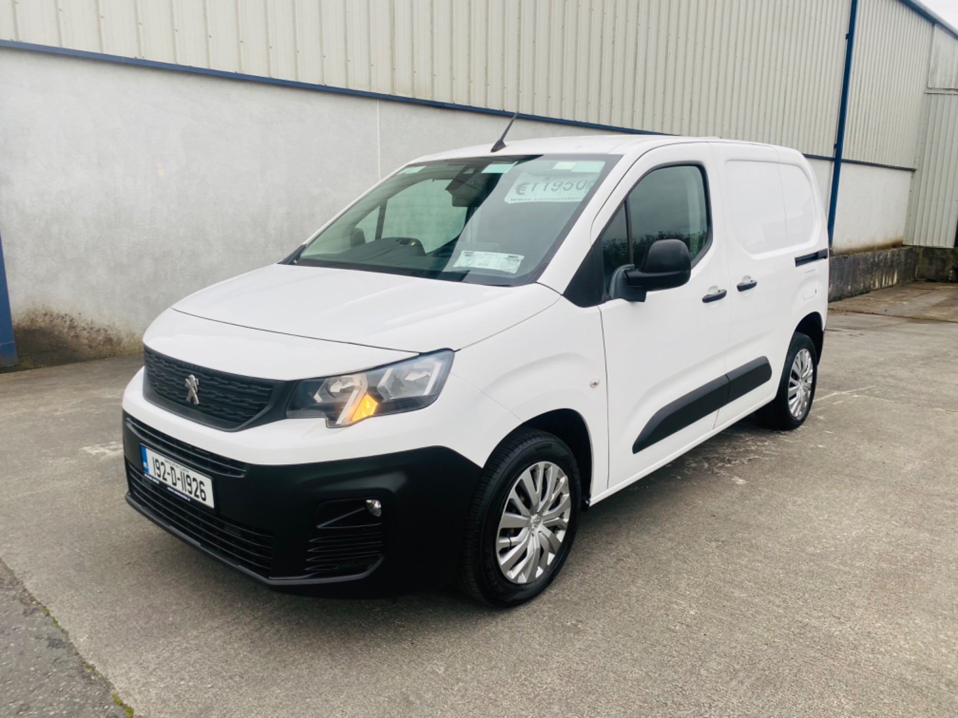 2019 Peugeot Partner Prof Plus 1.6hdi 100 1000KG 2D (192D11926)