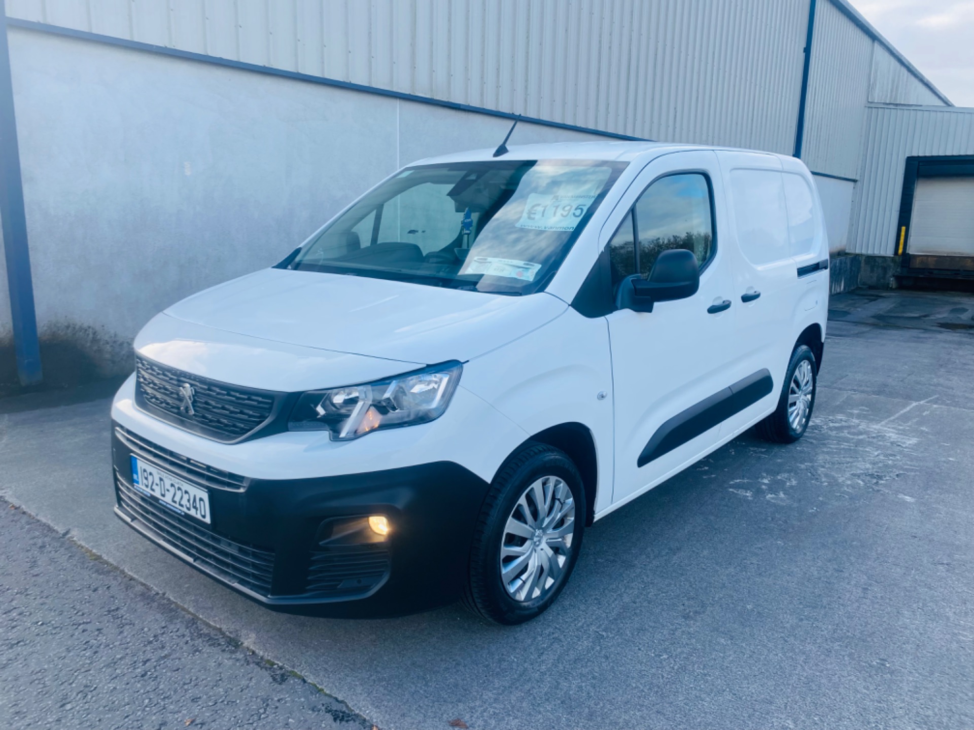 2019 Peugeot Partner Prof Plus 1.6hdi 100 1000KG 2D (192D22340)