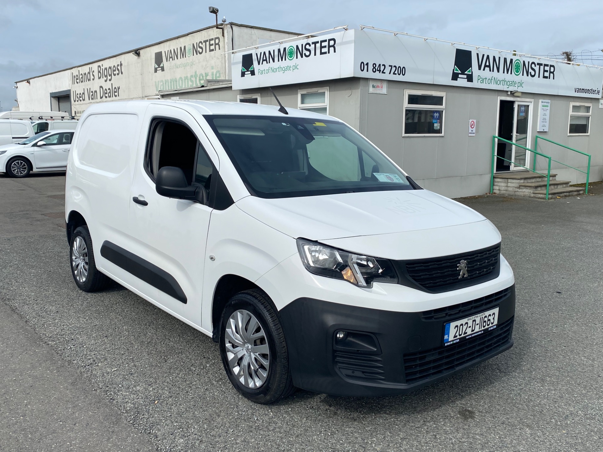 2020 Peugeot Partner Professional Plus 1.5 Blue HDI (202D11663)