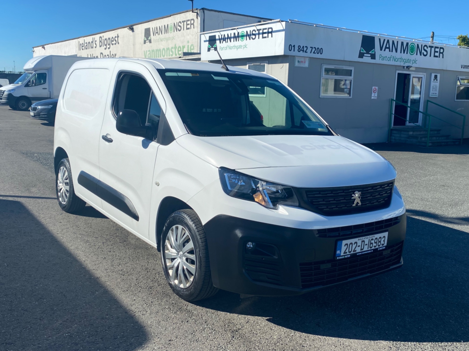 2020 Peugeot Partner Professional Plus 1.5 Blue HDI (202D16983)