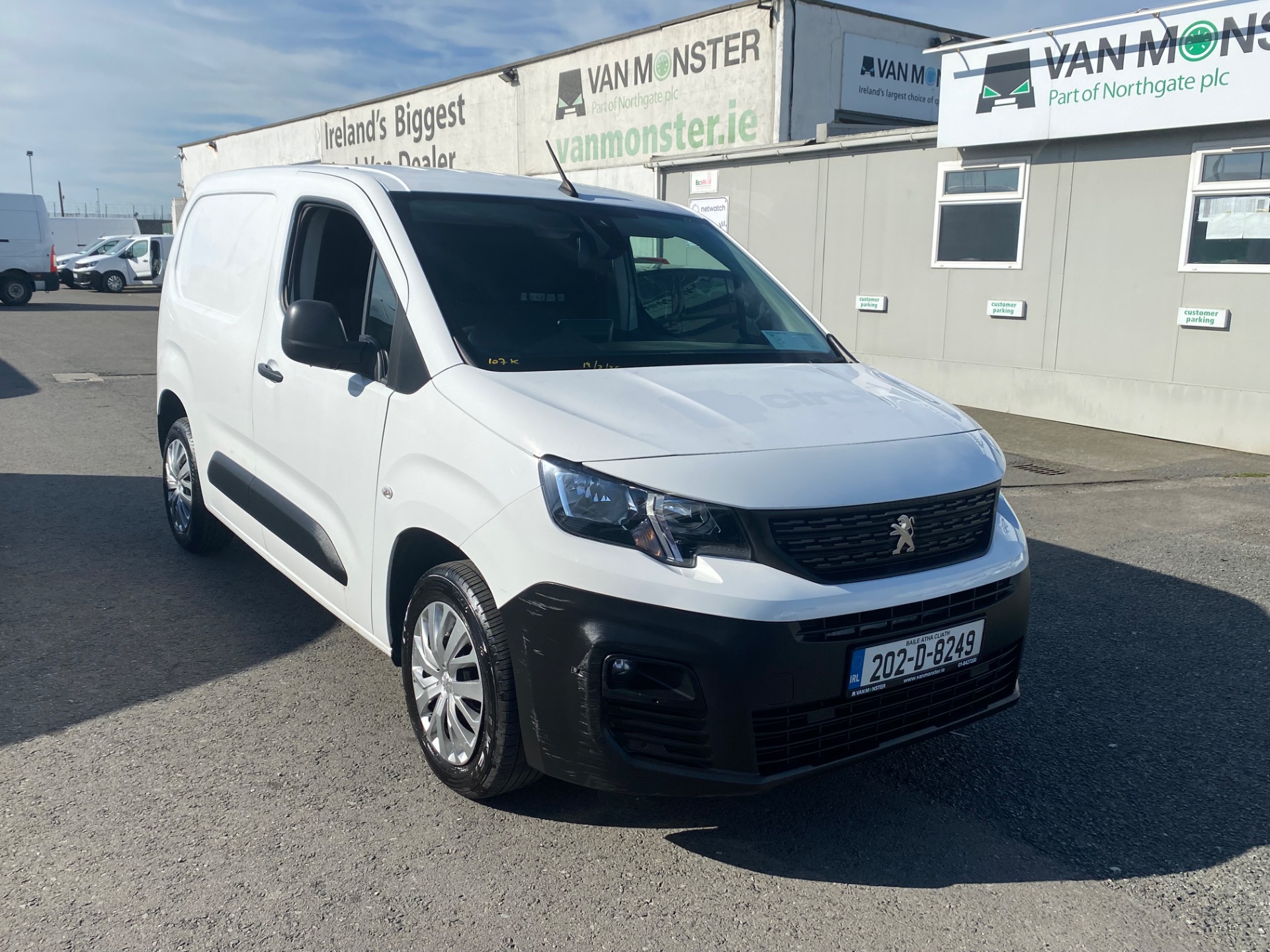 2020 Peugeot Partner Professional Plus 1.5 Blue HDI (202D8249)