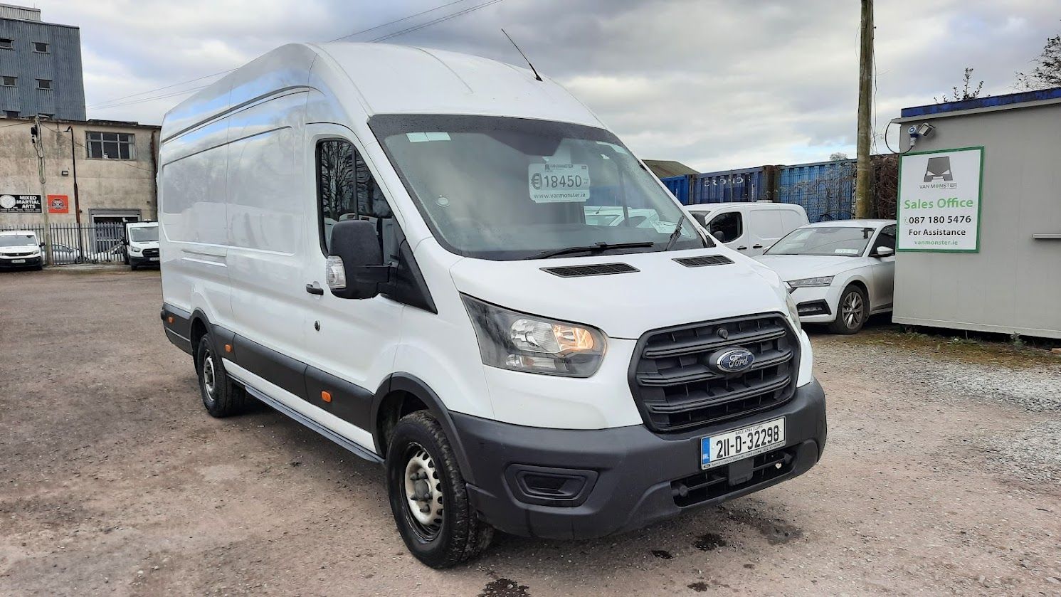 2021 Ford Transit 350E Base 2.0TD130 M6 RWD 3DR LWB (211D32298)