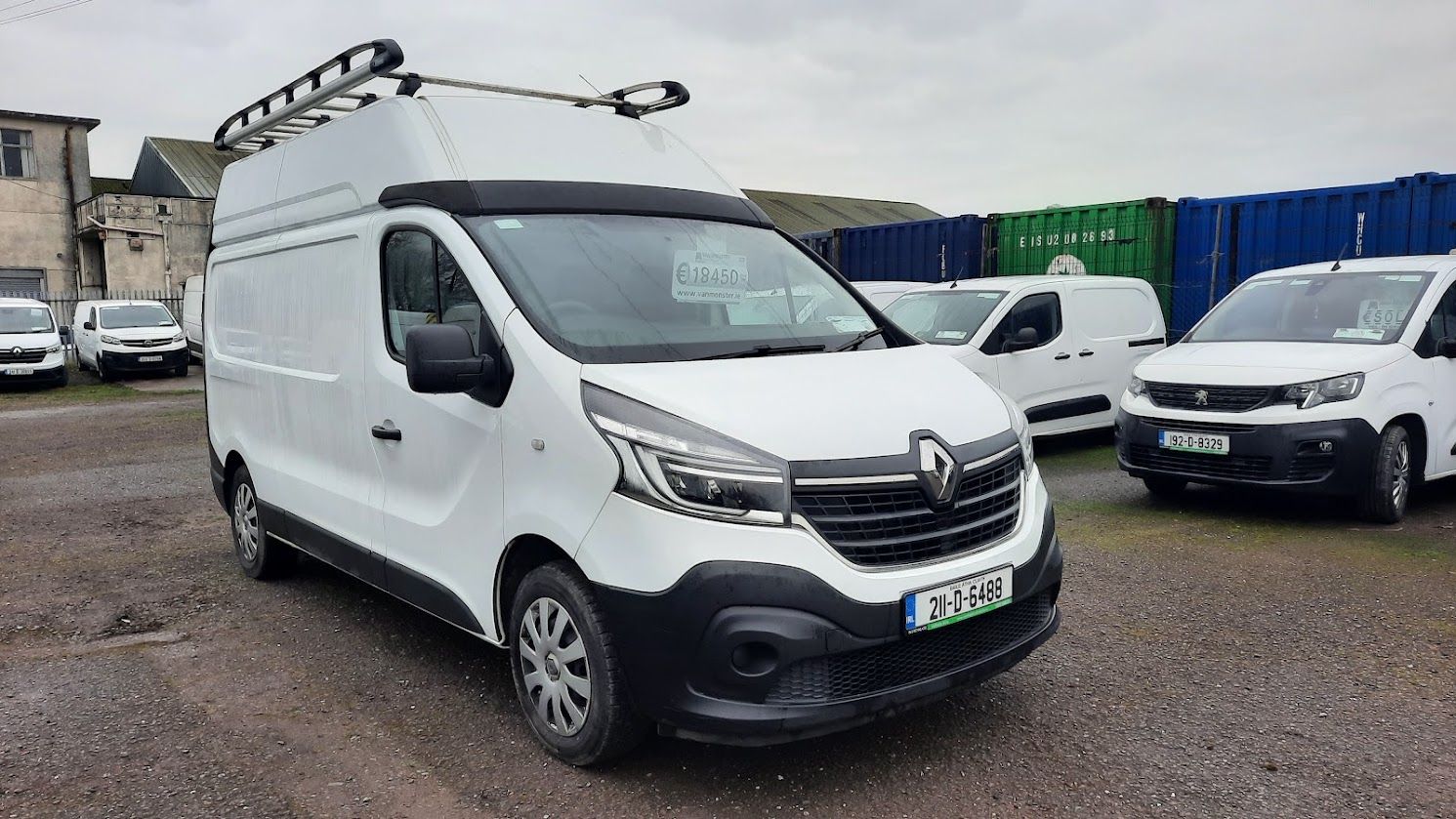 2021 Renault Trafic LH30 Energy DCI 145 Business M Hi Roof c/ Roof Rack &amp; Rear Ladder (211D6488)