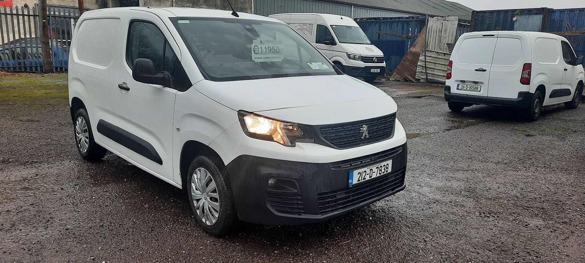 2021 Peugeot Partner Professional Plus 1.5 Blue HDI (212D7838)