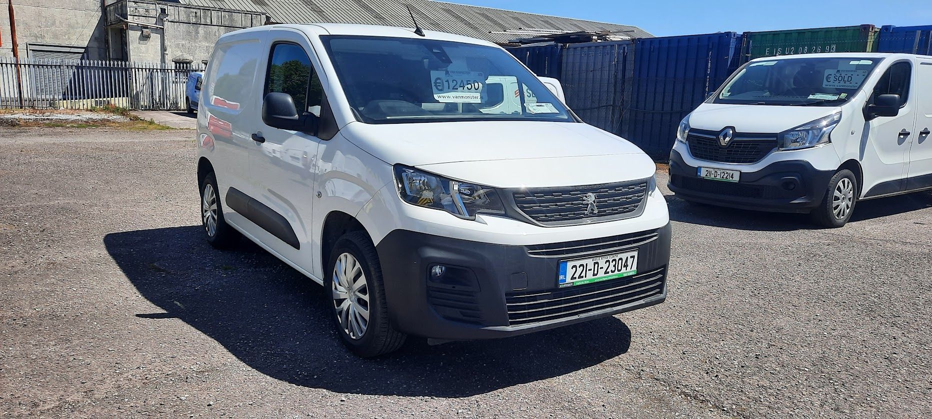 2022 Peugeot Partner Professional Plus 1.5 Blue HDI (221D23047)
