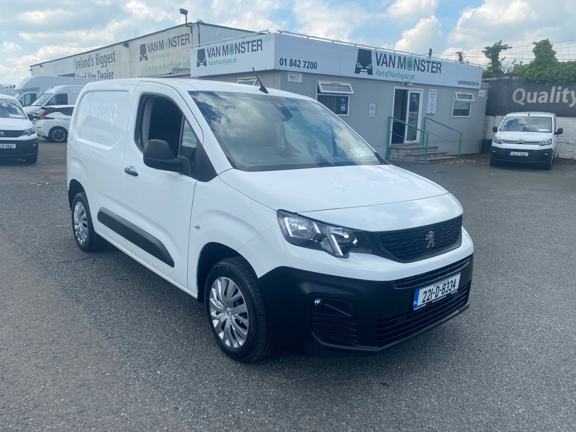 2022 Peugeot Partner Professional Plus 1.5 Blue HDI (221D8334)